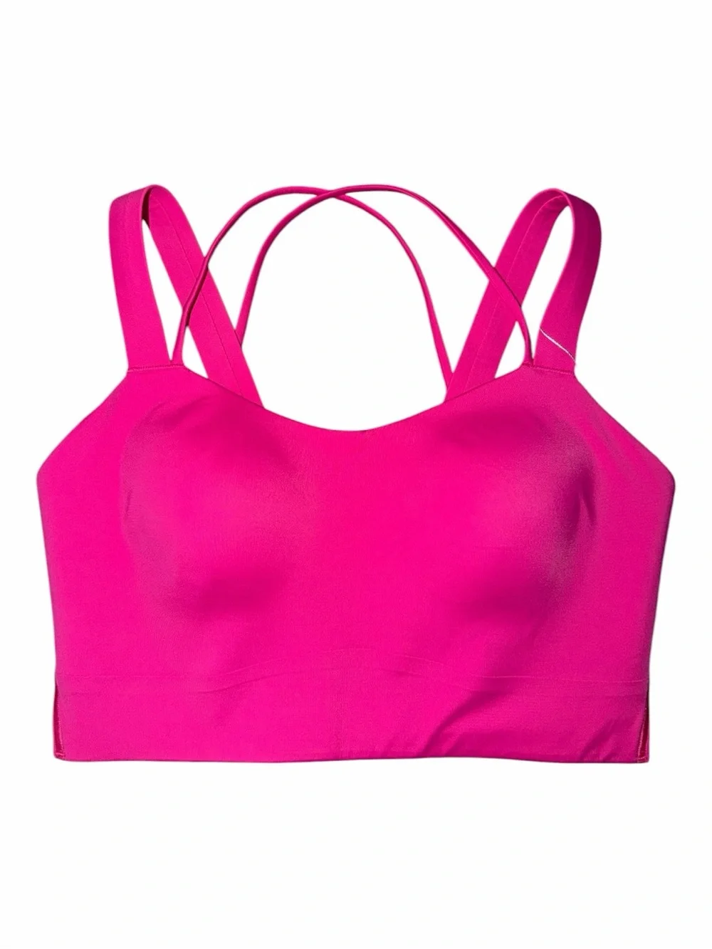 Lululemon Like a Cloud Longline Bra Pink Flare Size 8 NWT D/DD Cup